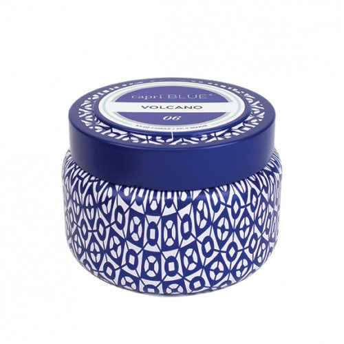 Capri Blue Volcano Printed Travel Tin - 8.5-oz - Mellow Monkey