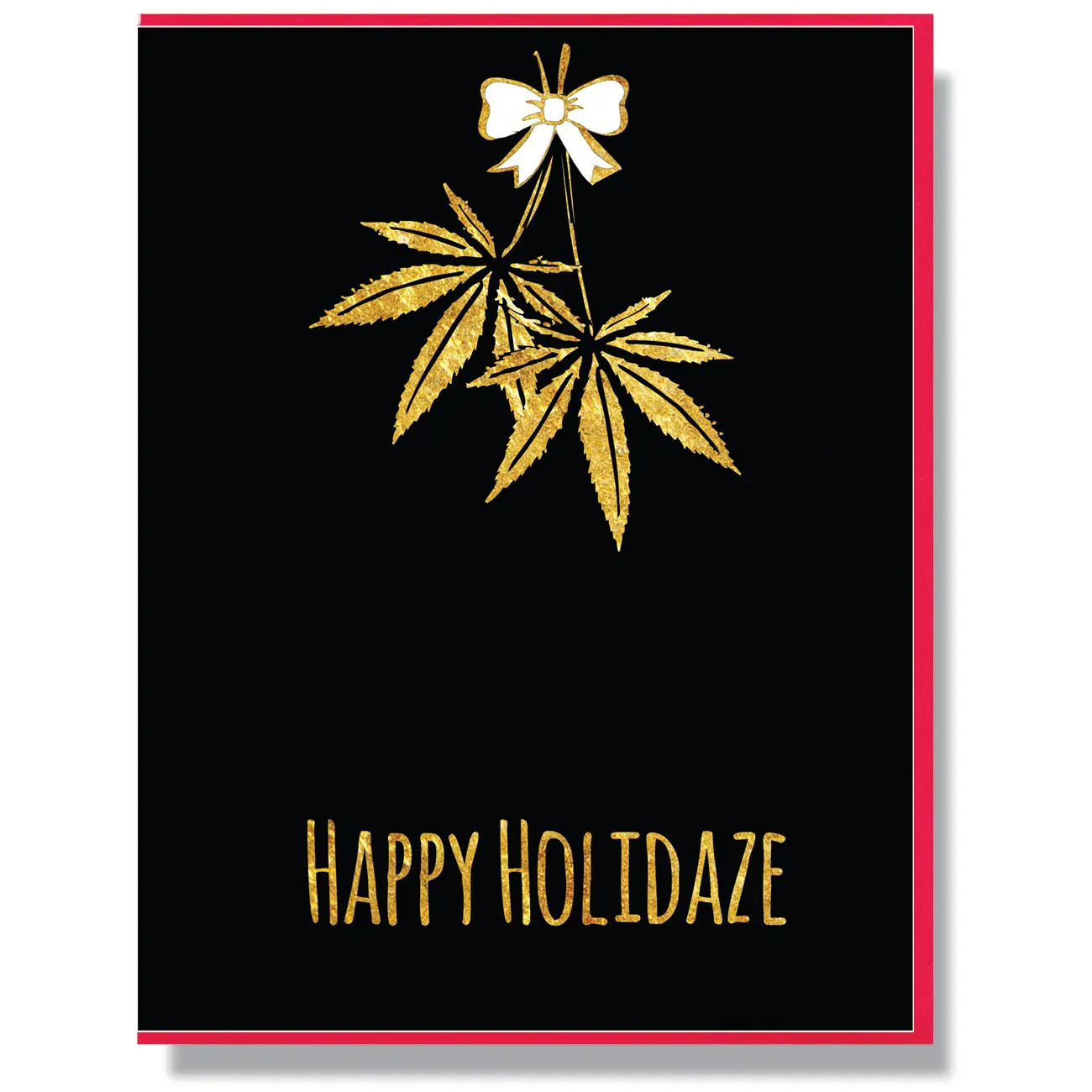 Happy Holidaze - Holiday Greeting Card - Mellow Monkey
