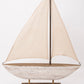 Driftwood and Canvas Sailboat on Stand - 26-1/4-in - Mellow Monkey