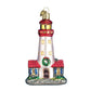 OId World Christmas - Lighthouse Ornament - 4-1/4-in - Mellow Monkey