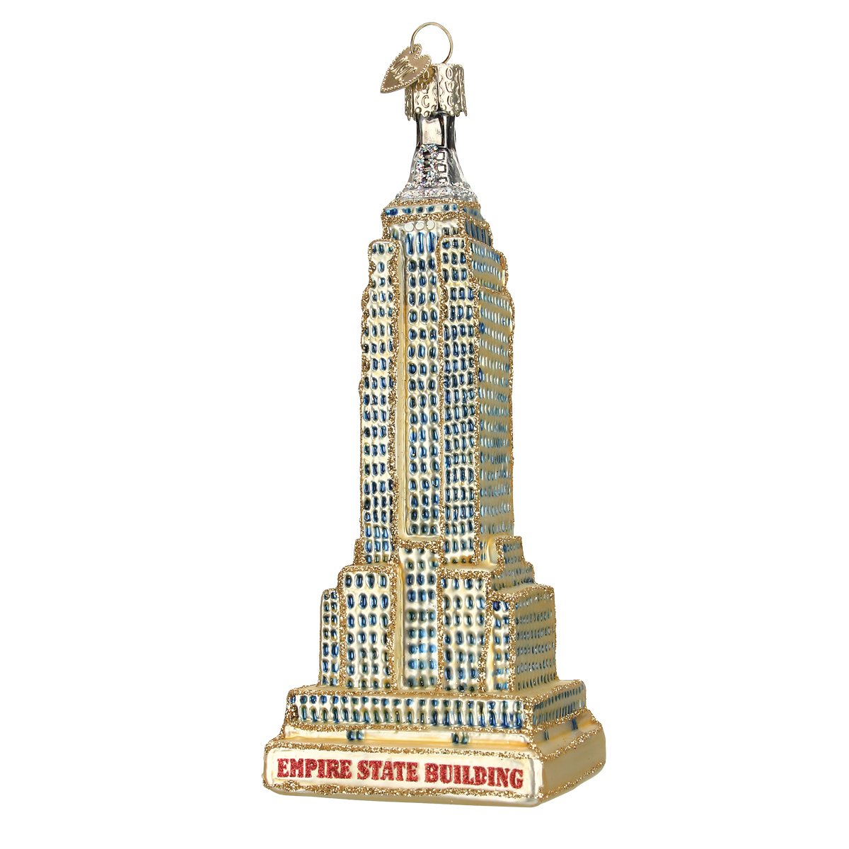 OId World Christmas - Empire State Building NYC Ornament - 5-1/4-in - Mellow Monkey