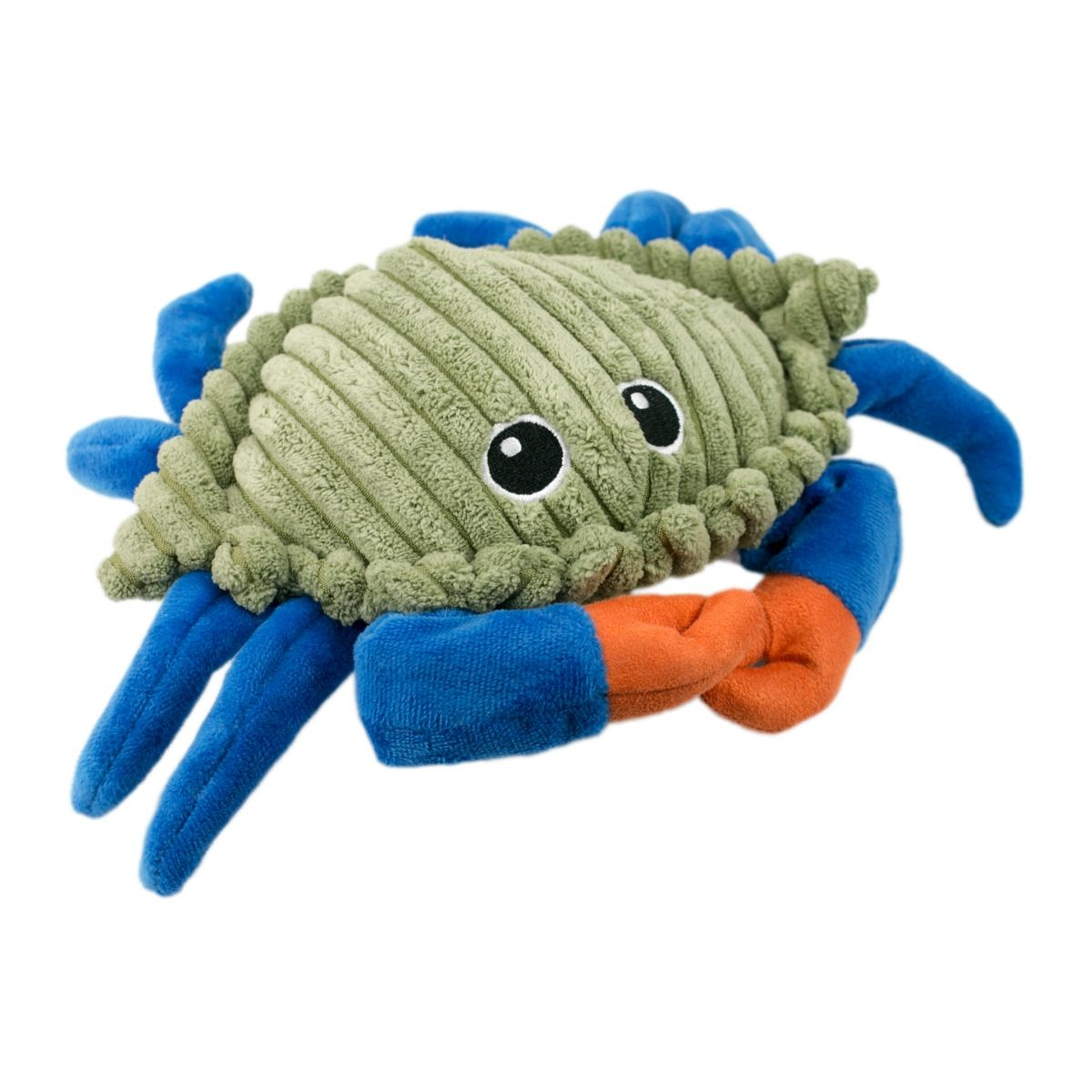 Plush Crab Animated Dog Toy - 9-in - Mellow Monkey