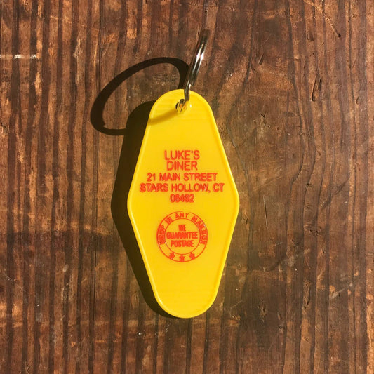 Motel Key Fob - Luke's Diner - Mellow Monkey