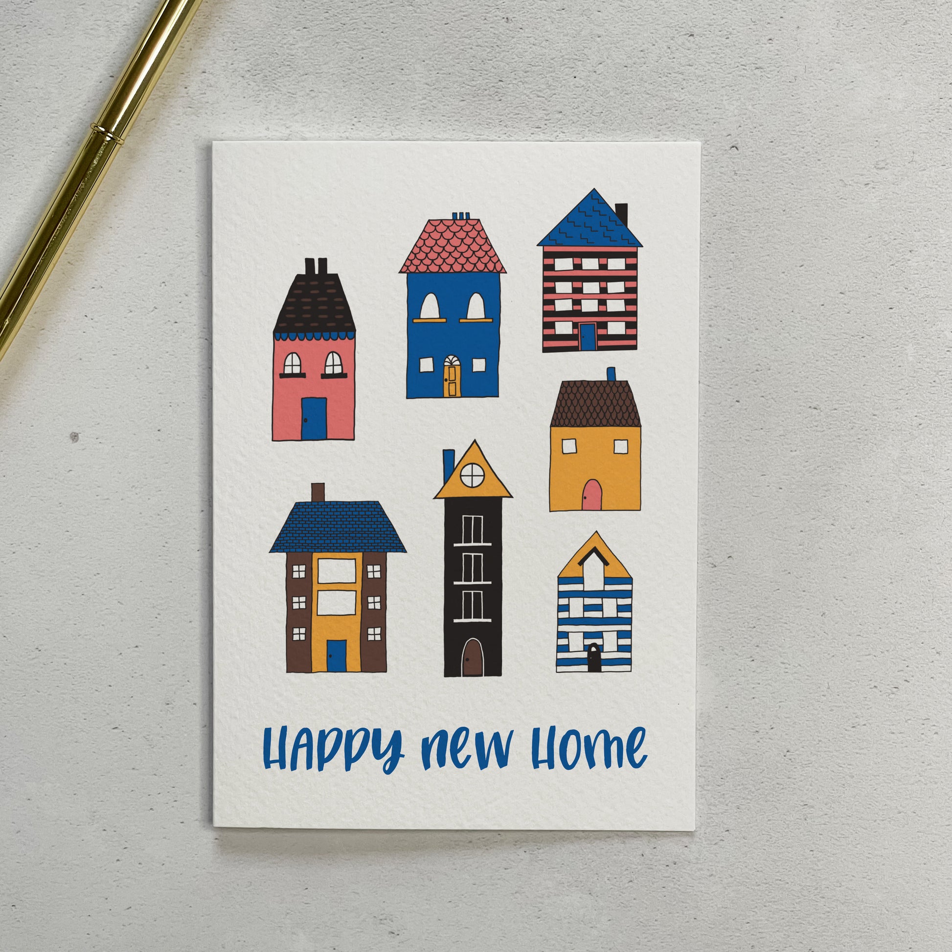Happy New Home Card - Mellow Monkey