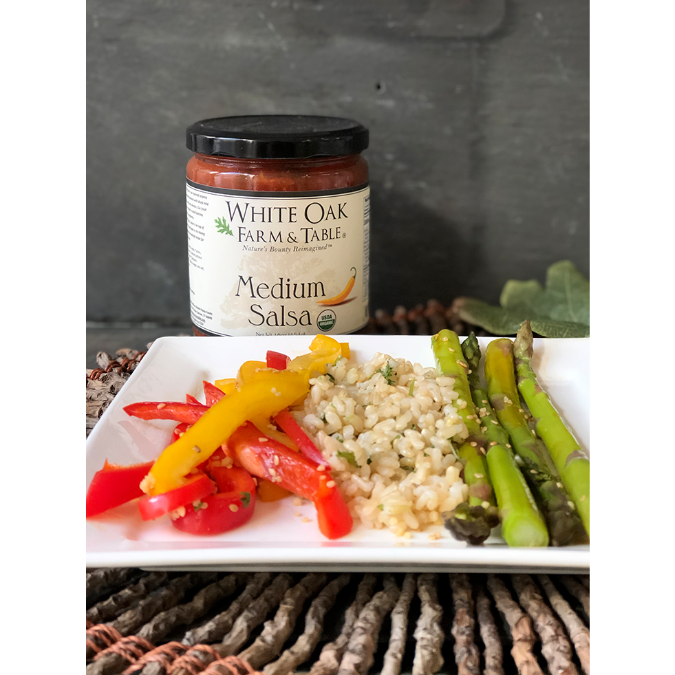 White Oak Farm and Table - Organic Medium Salsa - 16-oz
