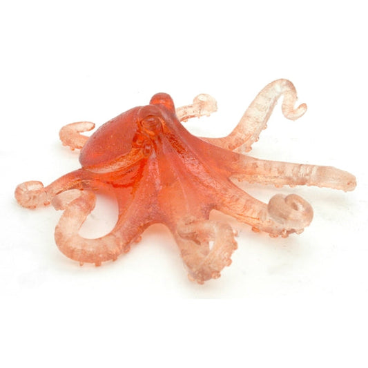 Octopus - Clear Acrylic Figure - Coral - Mellow Monkey