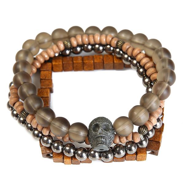 Tribal Stone Men's Bracelet - Mellow Monkey