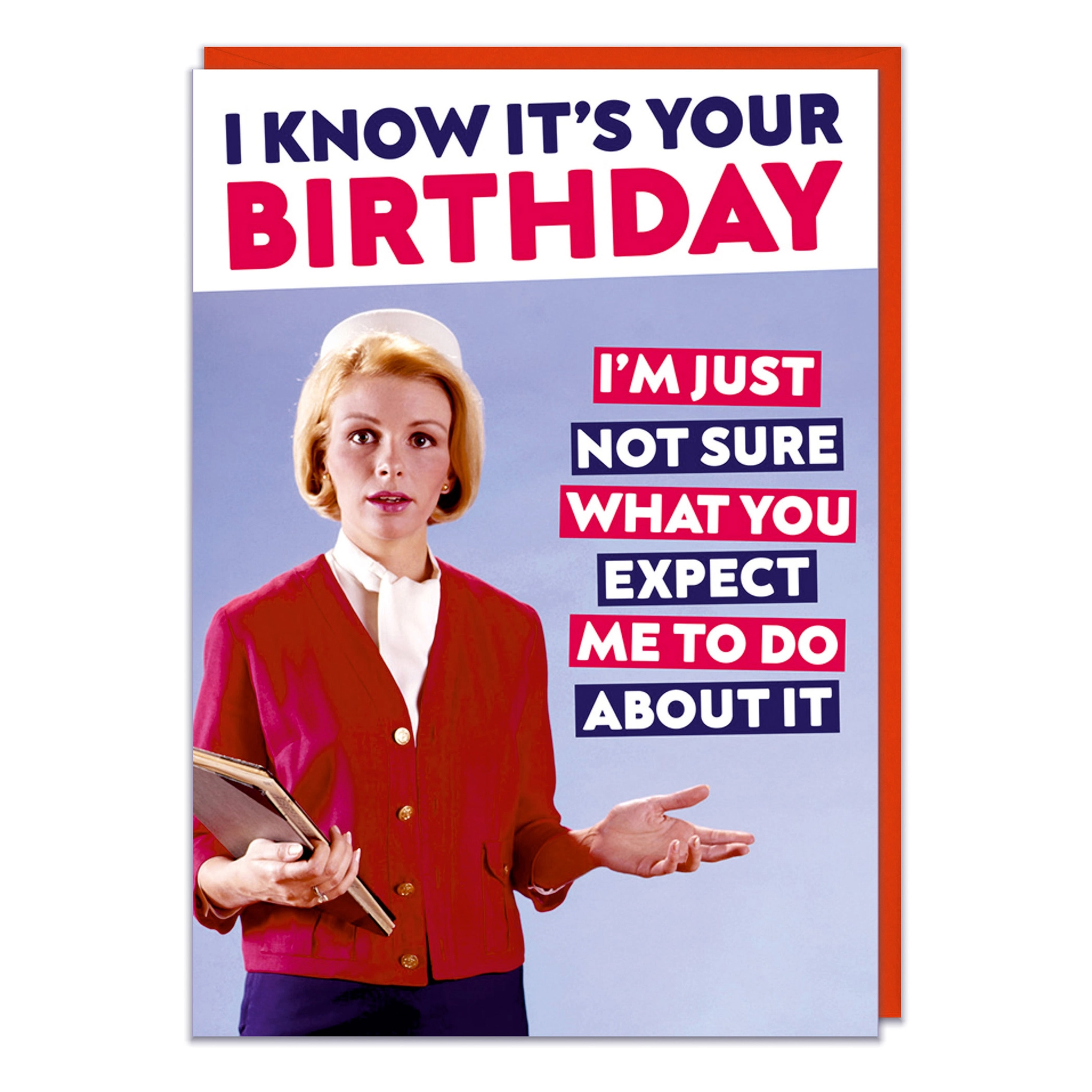 I Know It's Your Birthday I'm Just Not Sure What You Expect Me To Do About It - Birthday Greeting Card - Mellow Monkey