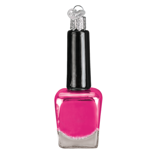 Old World Christmas - Nail Polish Ornament - 4-1/2-in - Mellow Monkey