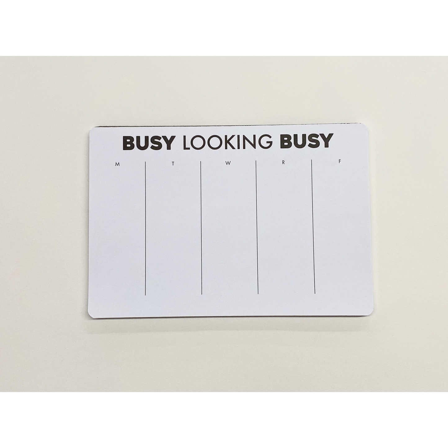 Busy Looking Busy - Deskpad Notepad - 52 Pages - Mellow Monkey