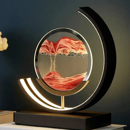 Moving Sand Sandscapes LED Table Lamp - Mellow Monkey