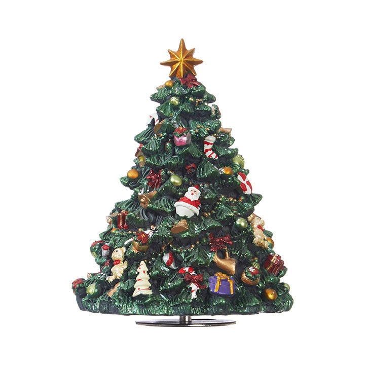 Animated Musical Wind Up Rotating Tree - Mellow Monkey