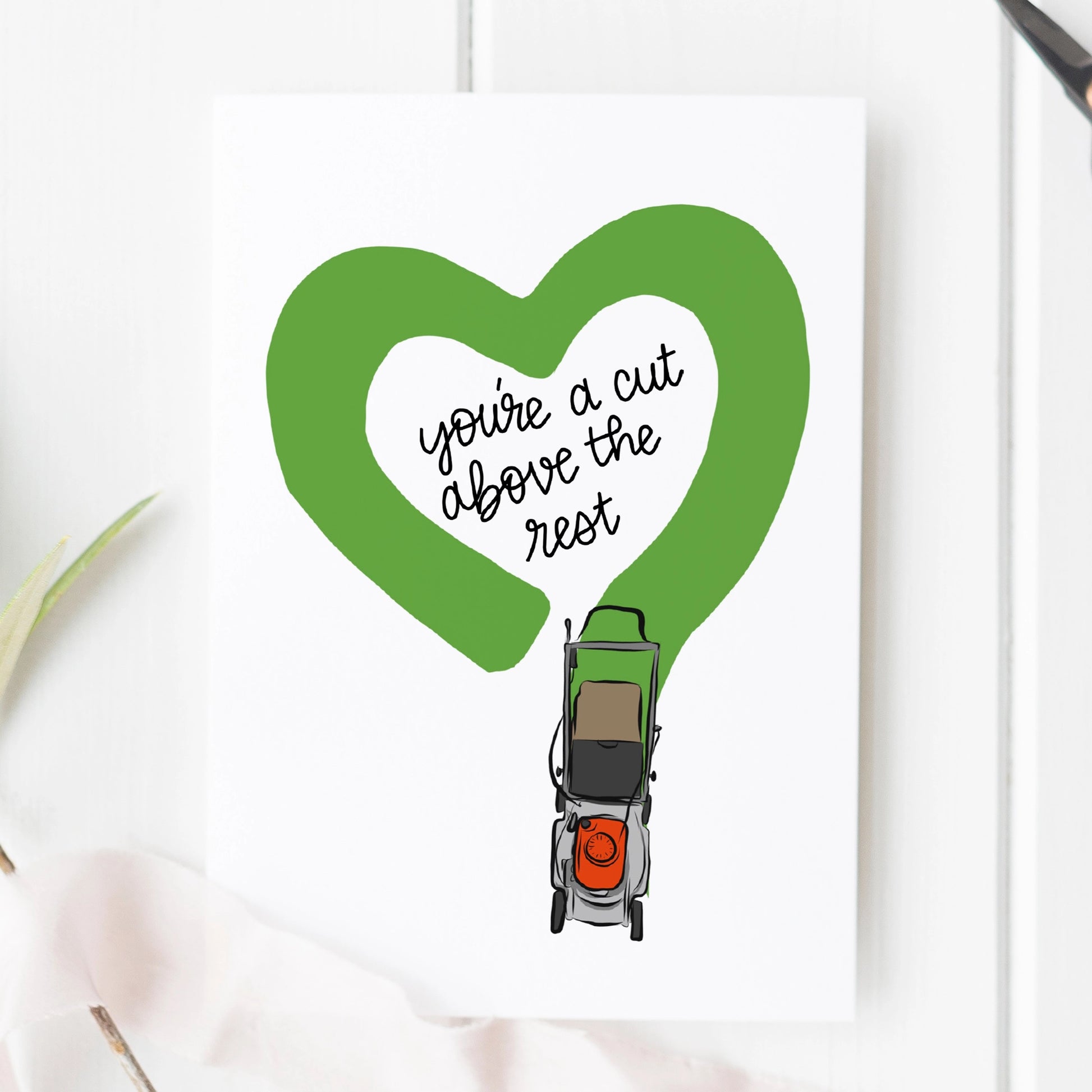 You're A Cut Above The Rest Father's Day Card - Mellow Monkey