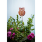 Owl Garden or Potted Plant Pick - 20-in - Mellow Monkey