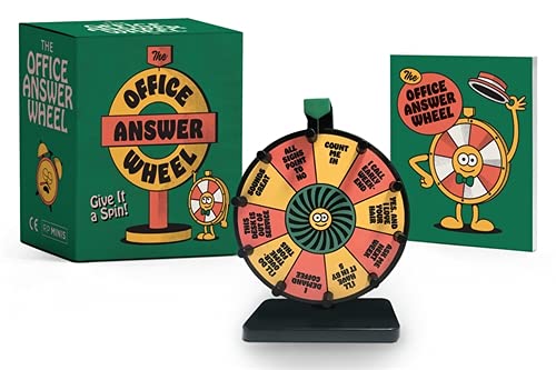 The Office Answer Wheel Figurine - Mellow Monkey