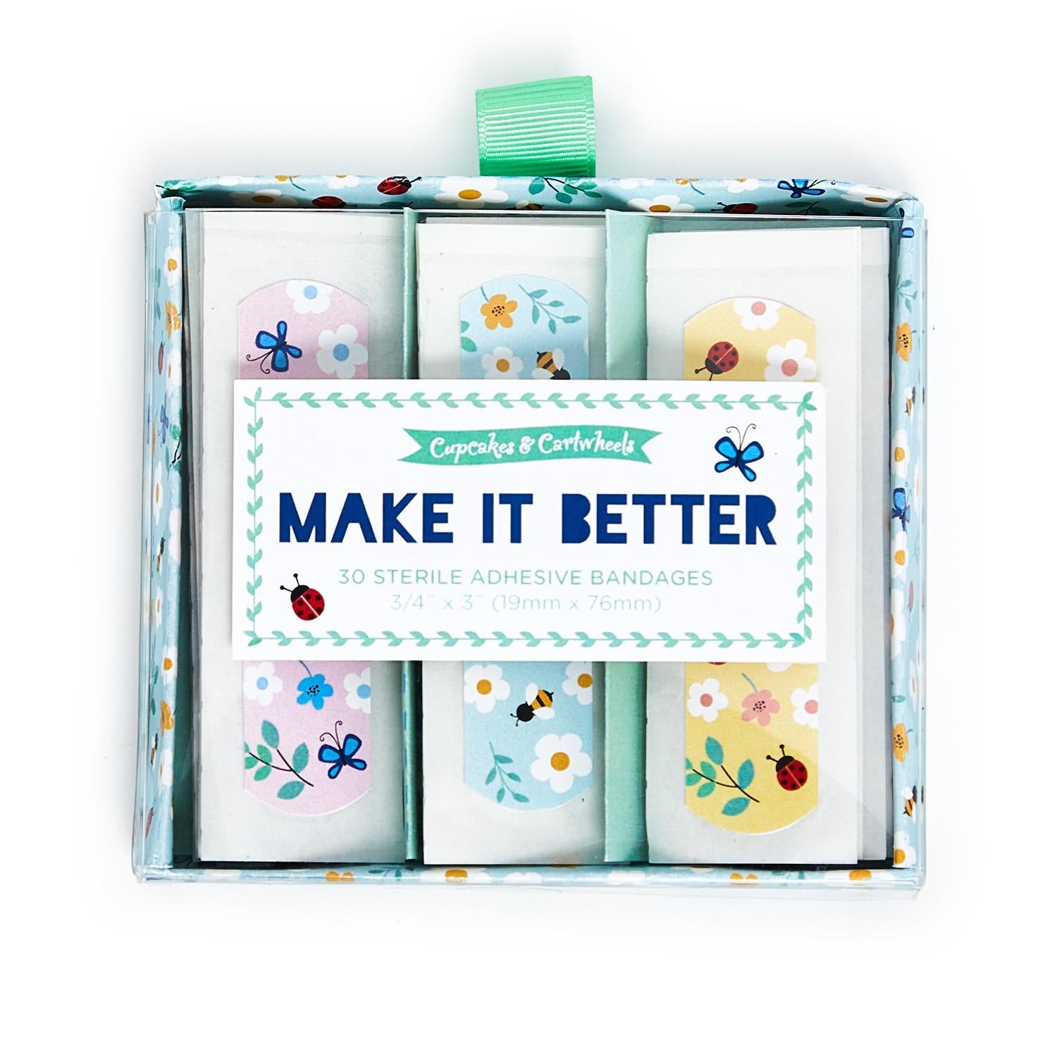 Make It Better Good Insects Bandages in Gift Box - 30 Pc - Mellow Monkey