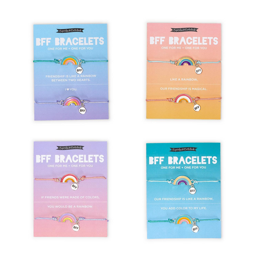 BFF Rainbow Bracelet Set - Mellow Monkey