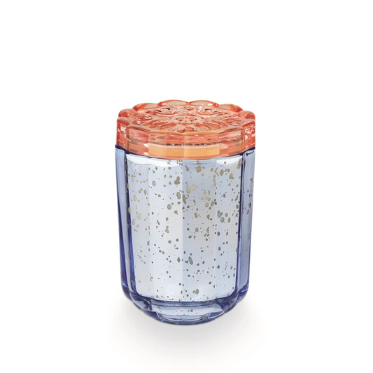 Citrus Crush Flourish Glass Candle - Mellow Monkey