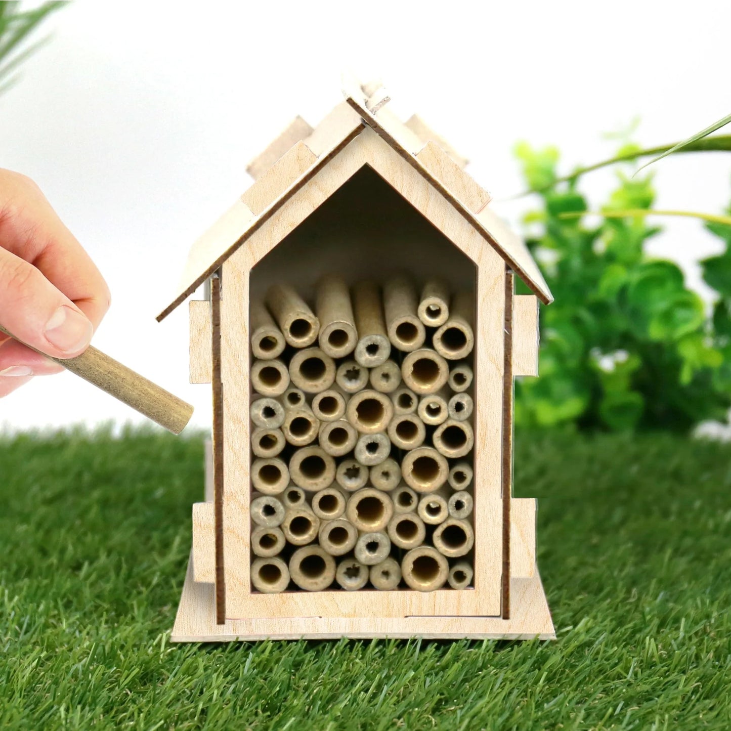 Bee Hotel Kit - Build A Home For Bees To Live In - Buildable Habitat Kit - Mellow Monkey