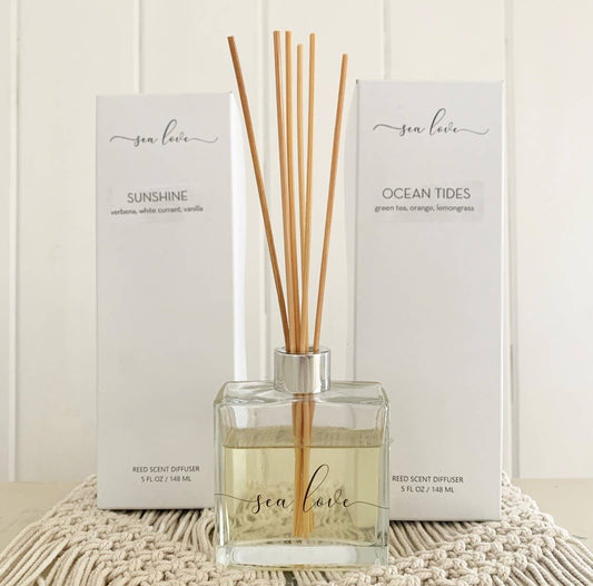 Sea Love Candles & Company - Reed Scent Diffuser | All Fragrances - Mellow Monkey
