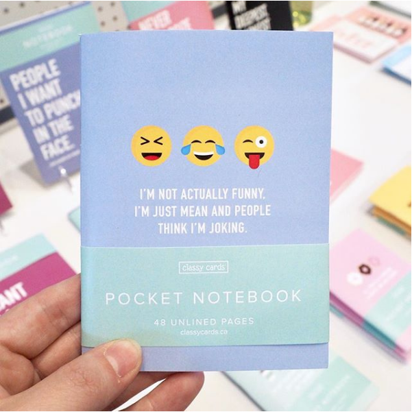 I'm Not Actually Funy, I'm Just Mean And People Think I'm Joking - Pocket Notebook - Mellow Monkey