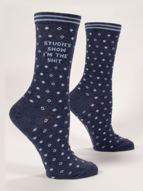 I'm The Shit - Women's Crew Socks - Mellow Monkey