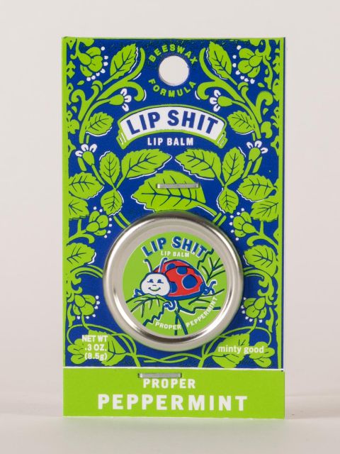 Lip Shit Lip Balm - Proper Peppermint - Mellow Monkey