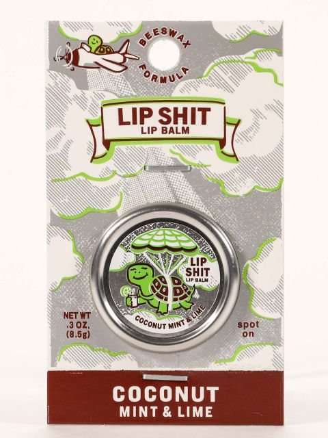 Lip Shit Crazy Good Moisture Lip Balm - Coconut Mint & Lime - Mellow Monkey
