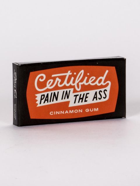 Certified Pain In The Ass Cinnamon Gum - Mellow Monkey