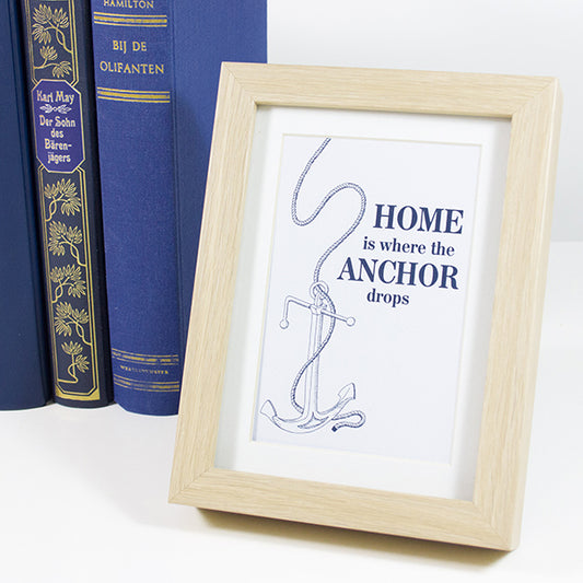 Home Is Where Anchor Drops - Postcard - Mellow Monkey