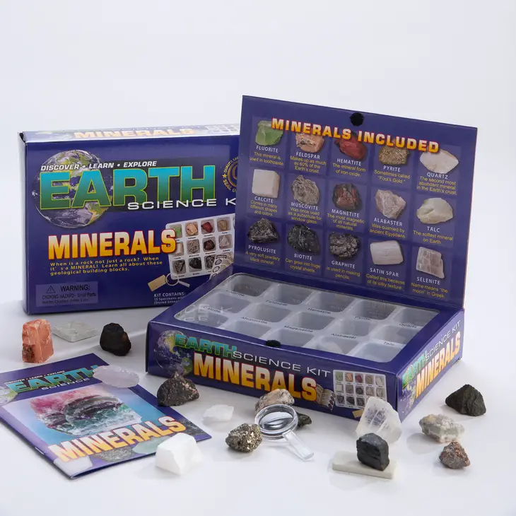 Minerals - Earth Science Kit - Mellow Monkey