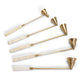 Lights Out Antiqued Gold Candle Snuffer Assorted - Brass/Bone/Resin - Mellow Monkey