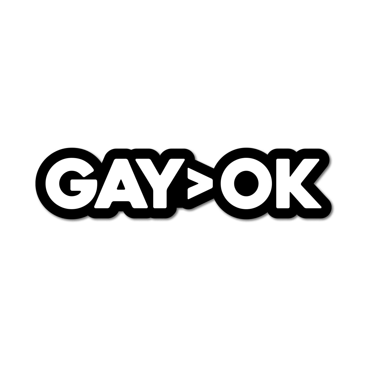 Gay Is More Than Okay - Sticker - Mellow Monkey