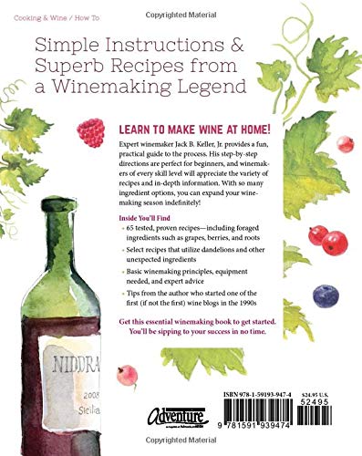 Home Winemaking: The Simple Way to Make Delicious Wine Paperback - Mellow Monkey