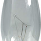 GE Crystal Clear Bent Tip Decorative Light Bulb (40 Watt), 370 Lumen, Candelabra Light Bulb Base - Mellow Monkey