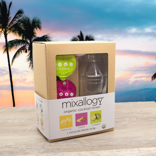 Cosmo, Margarita and Lemon Sour Organic Cocktail Mixer Kit - Mellow Monkey