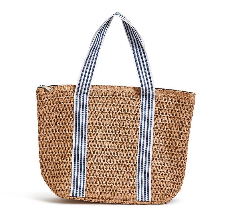 Woven Thermal Lunch Tote - 14-in - 3 Colors - Mellow Monkey
