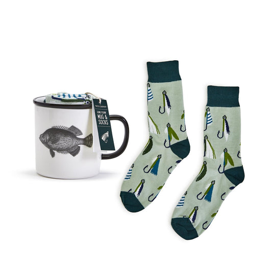 Gone Fishin' - Sock & Mug Set - Mellow Monkey