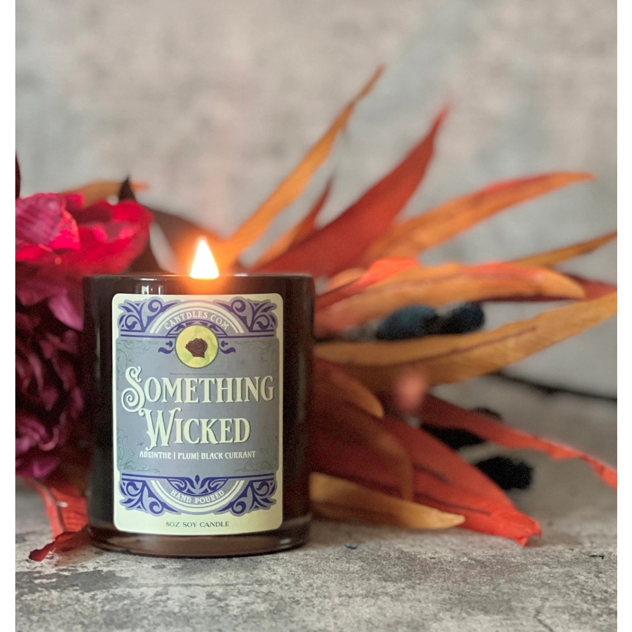Date Night Soy Candle, Crackling Wood Wick