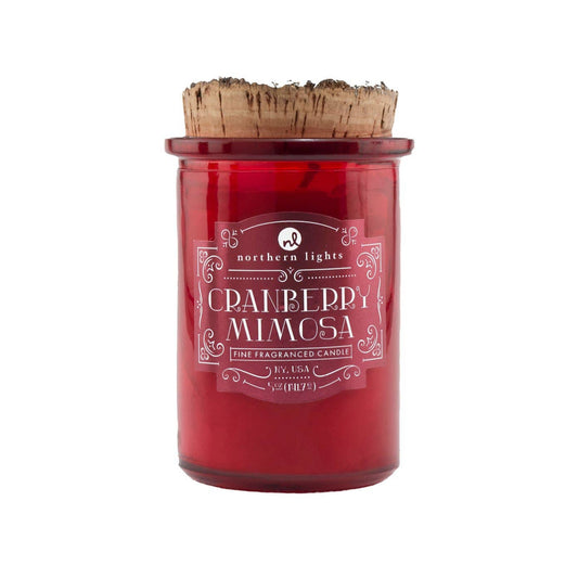 Spirit Jar Craft Cocktail Candle | Cranberry Mimosa - Mellow Monkey