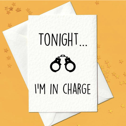 Tonight.. I'm In Charge - Card - Mellow Monkey