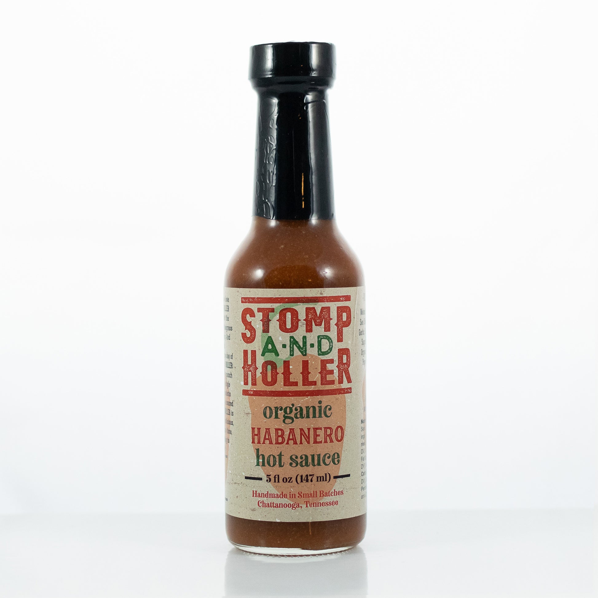 RogersMade - Stomp and Holler Organic Habanero Hot Sauce - Mellow Monkey