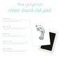Baby Handprint or Footprint Clean-Touch Inkpad Kit - Mellow Monkey