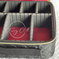 Mega Makeup Case - Quilted Black - 10-1/4-in - Mellow Monkey