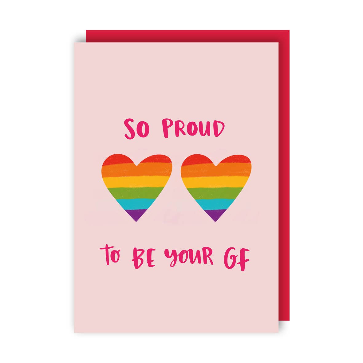 So Proud To Be Your GF - Greeting Card - Mellow Monkey