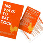 100 Ways To Eat Cock - Recipe Card Gift Box - Mellow Monkey