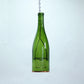 Glass Wine Bottle Hanging Lantern with Votive Candle Holder - Green - Mellow Monkey