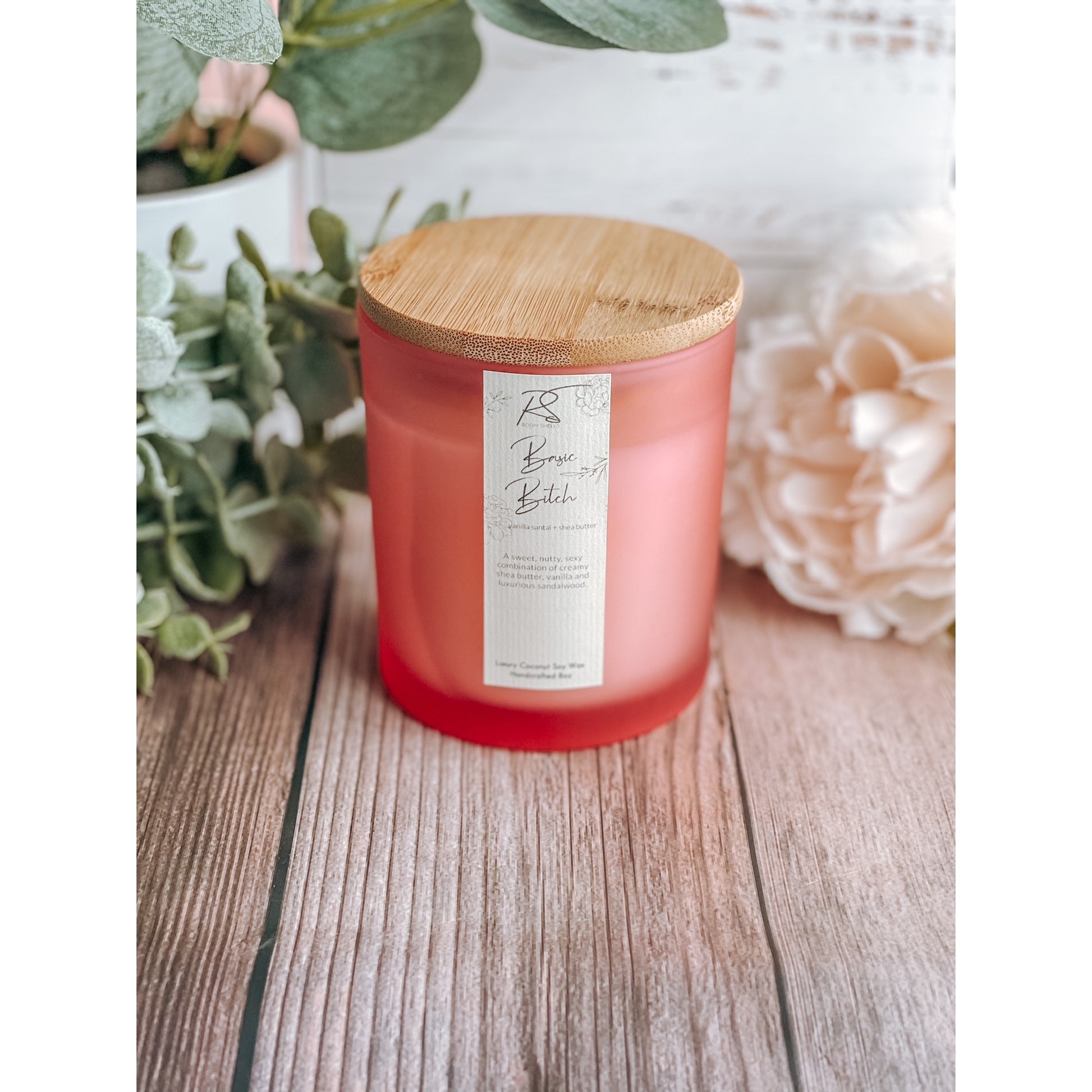 Basic Bitch - Luxury Coconut Soy Wax Handcrafted Candle - 8-oz - Mellow Monkey