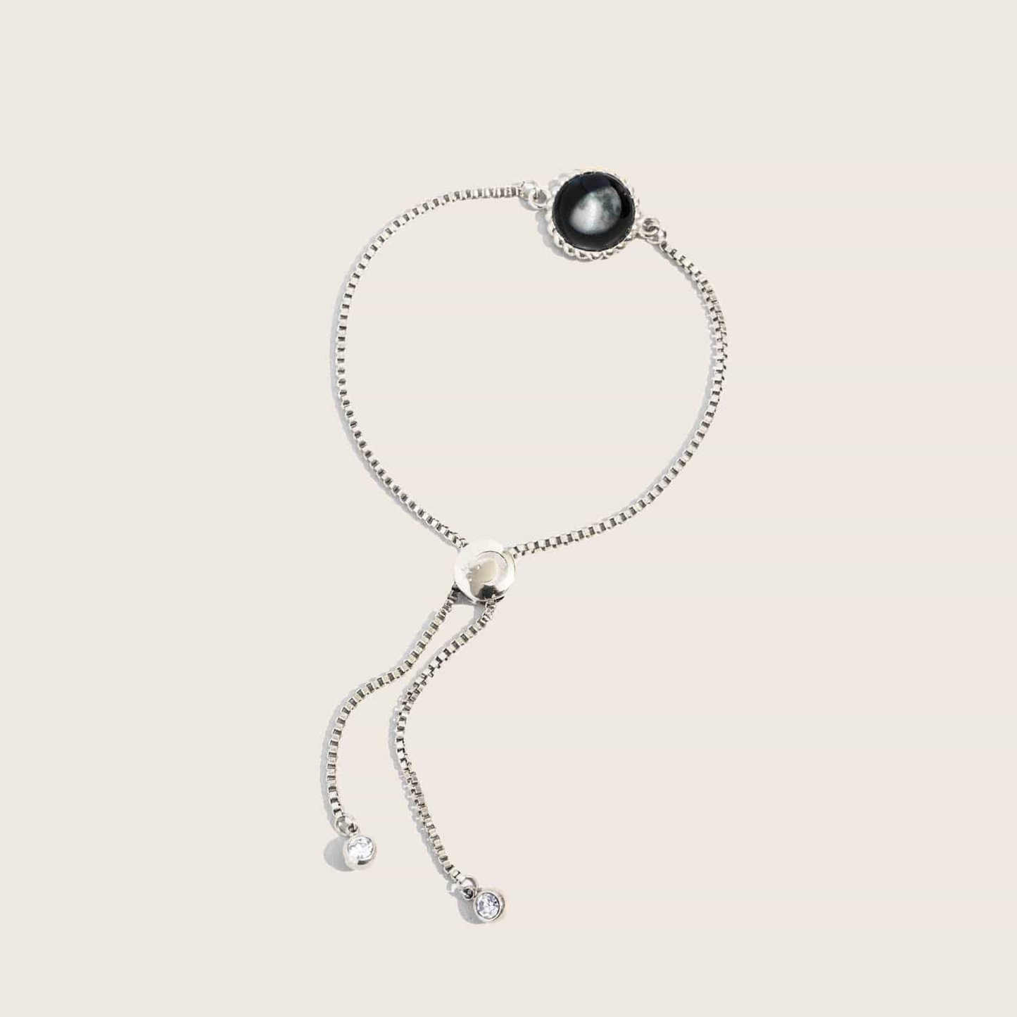 Moonglow Carina Twist Bracelet in Stainless Steel - Mellow Monkey
