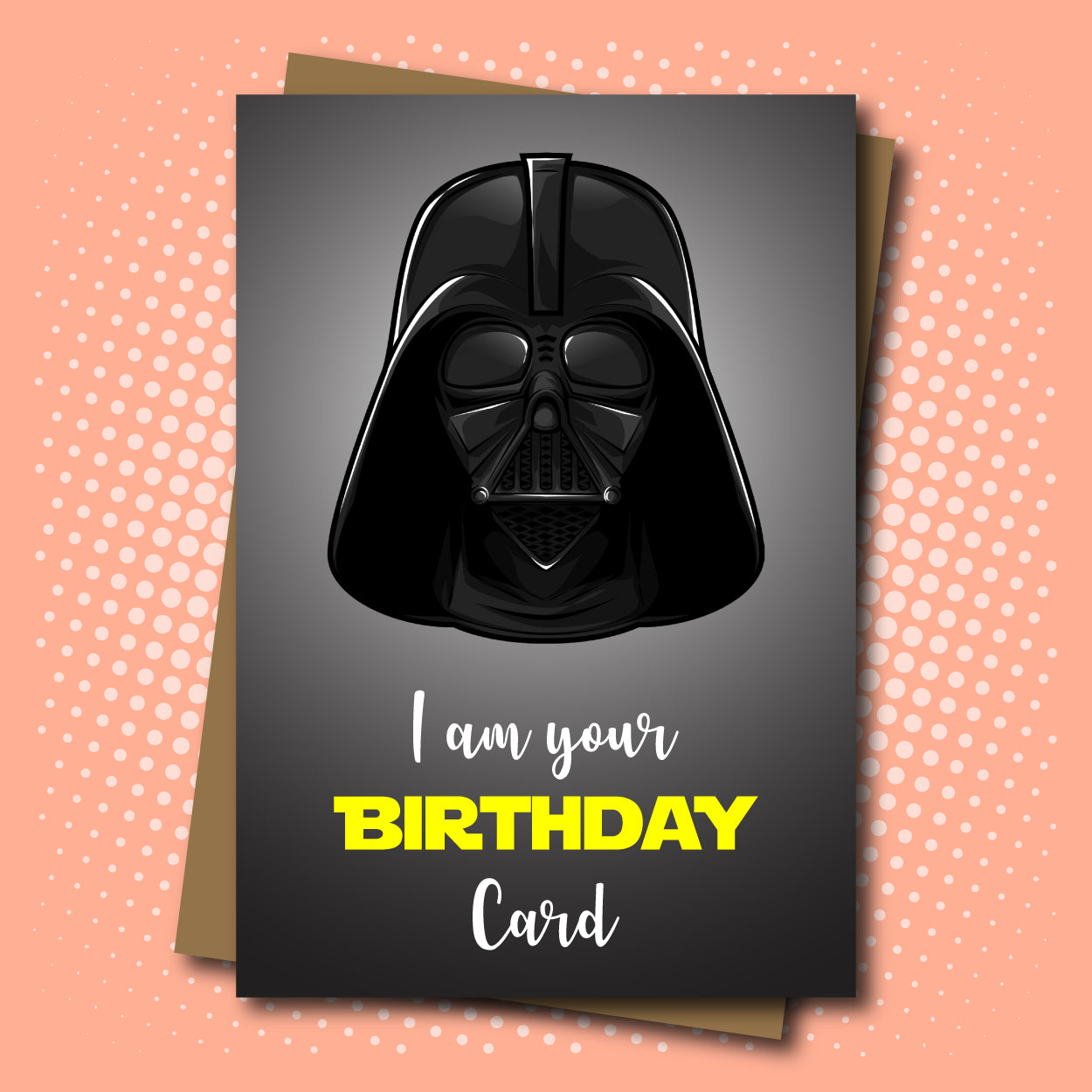 I Am Your Birthday Card - Jumbo Greeting Card - Mellow Monkey